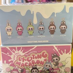Labubu exciting macaron original from popmart